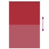 vidaXL Roller Blind Blackout Red 165x230 cm Fabric Width 161.6 cm Polyester