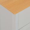 vidaXL Sideboard Grey 112x35x81 cm
