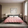 vidaXL Full Year Duvet Quilted Pink 200 x 240 cm Microfiber