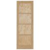 vidaXL Interior Door ORKDAL Brown 73.5 x 211 cm Plywood