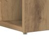 vidaXL Desk with Shelf Artisan Oak 108 x 55 x 103.5 cm Engineered Wood