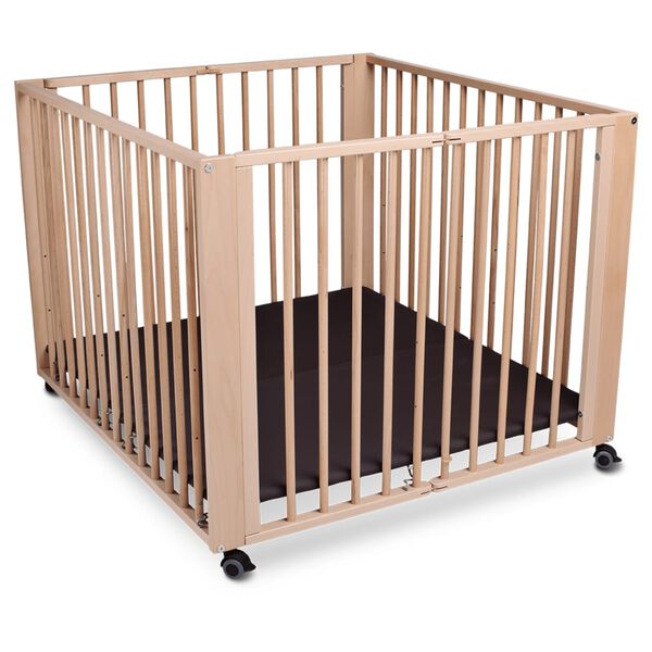 tiSsi Collapsible Playpen Moritz 90x95x75 cm Natural