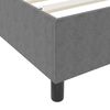 vidaXL Platform Bed Frame Light Grey 180 x 200 cm Fabric