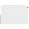 vidaXL Wall-mounted Bedside Cabinets 2 pcs White 34x30x20 cm