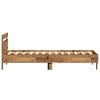 vidaXL Bed Frame Old Wood 193 x 95 x 88 cm Solid Oak Wood