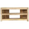 vidaXL Corner TV Cabinet 90x45x45 cm Solid Mango Wood