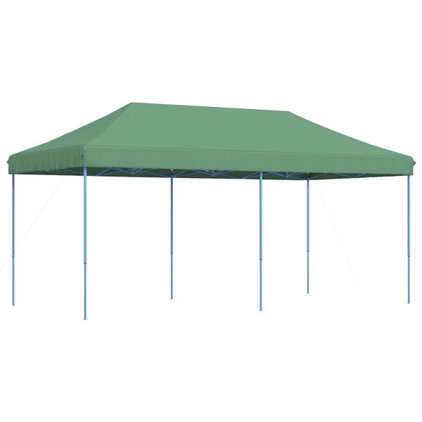 vidaXL Party Tent Folding Green 292 x 580 x 315 cm Oxford Fabric