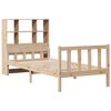 vidaXL Bookcase Bed without Mattress 90x190 cm Single Solid Wood Pine