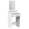 vidaXL Dressing Table White 50 x 41 x 140 cm Engineered Wood