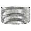 vidaXL Garden Raised Bed | Silver | Powder-coated steel | Large | Durable