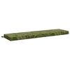 vidaXL Bench Cushion SOEST 100% Polyester Leaf Design 160 x 40 x 8 cm