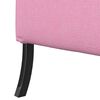 vidaXL Highback Sofa Pink 109 x 56 x 121 cm Fabric