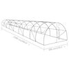 vidaXL Greenhouse 45 m&sup2; 15x3x2 m