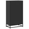 vidaXL Book Cabinet Black 60x35x107.5 cm Engineered Wood