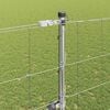vidaXL Fence Post Galvanized 25 x 1.5 m Steel