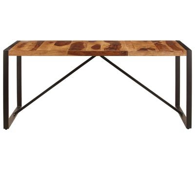 vidaXL Dining Table 180x90x75 cm Solid Sheesham Wood