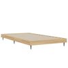 vidaXL Bed Frame without Mattress Sonoma Oak 90x200 cm Engineered Wood