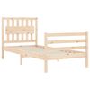 vidaXL Bed Frame without Mattress 90x200 cm Solid Wood