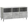 vidaXL TV Cabinet Concrete Grey 102 x 34.5 x 50 cm Engineered Wood