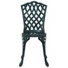 vidaXL Garden Dining Set 5 pcs Green Aluminium