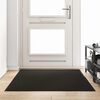 vidaXL Doormat Black 120 x 180 cm 100% Polyamide