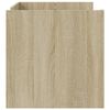 vidaXL Coffee Table Sonoma Oak 100x50x50 cm Engineered Wood