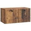 vidaXL Wall-Mounted TV Cabinet 59.5 x 31 x 30 cm Old Wood