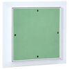 vidaXL Access Panel Green and Silver 30 x 30 cm