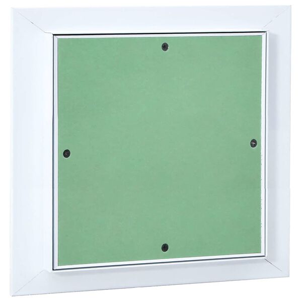 vidaXL Access Panel Green and Silver 30 x 30 cm