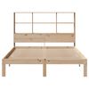 vidaXL Bookcase Bed without Mattress 120x200cm Solid Wood Pine