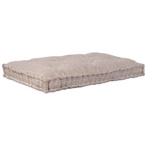 vidaXL Sofa Cushion Light Brown 120 x 80 x 12 cm Fabric