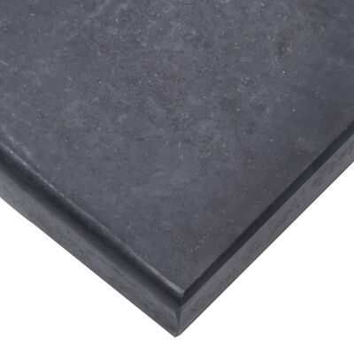 vidaXL Umbrella Base Black 40x28x4 cm Granite