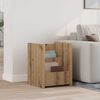 vidaXL Magazine Rack Artisan Oak 35 x 35 x 45 cm Engineered Wood
