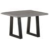 vidaXL Coffee Table with Live Edges 60x60x40 cm Solid Acacia Wood