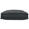 vidaXL Pallet Cushion for suitable for Seat 6 pcs Black 40 x 40 x 8 cm
