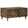 vidaXL Coffee Table Brown 80 x 50 x 40 cm Solid Mango Wood