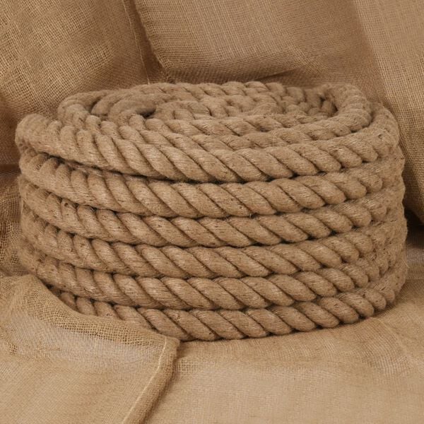 vidaXL Jute Rope 5 m Long 50 mm Thick