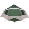 vidaXL Cabin Tent with Roof Green and Grey 500 x 500 x 294 cm