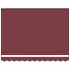 vidaXL Manual Retractable Awning Burgundy 3 x 2.5 m
