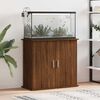 vidaXL Aquarium Stand Brown Oak 81x36x73 cm Engineered Wood
