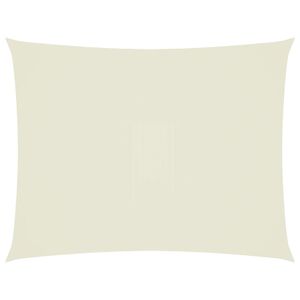 vidaXL Sunshade Sail Oxford Fabric Rectangular 4x5 m Cream
