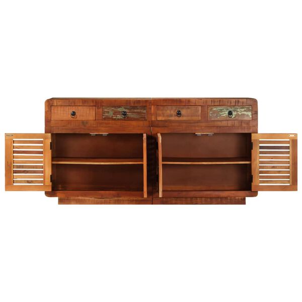 vidaXL Sideboard Solid Recalimed Wood 150x35x75 cm