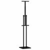 vidaXL Trade Show Displays Black 26.5 x 26.5 x 150 cm Steel