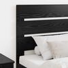 vidaXL Headboard Black Oak 100 cm Engineered Wood