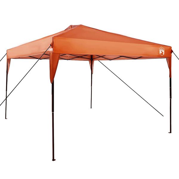 vidaXL Canopy Tent Manual Orange 290 x 290 x 251 cm Fabric