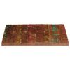 vidaXL Table Top 70x70x1.5 cm Square Solid Wood Reclaimed