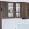 vidaXL Kitchen Cabinet Brown Oak 80 x 31 x 80 cm Engineered Wood
