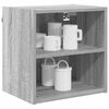vidaXL Hanging Cabinet Grey Sonoma 40 x 29.5 x 40 cm Engineered Wood