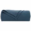 vidaXL Throw Blankets 24 pcs Navy Blue 240 x 220 cm Fleece