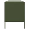 vidaXL TV Cabinet Olive Green 100.5x39x50.5 cm Steel